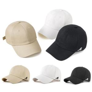 [깨비몰][깨비몰] 남여 베이직 기본무지 M자수 고급 볼캡 모자 (