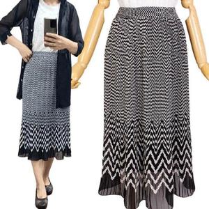 [할마마마][할마마마] 쉐브론주름스커트 중년여성여름안감치마 (