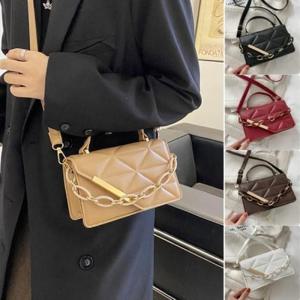 [깨비몰][깨비몰] 여성 베이직 퀼팅 체인 크로스백 미니백 가방