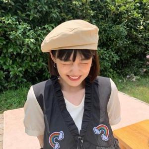 [깨비몰][깨비몰] 여성 베이직 패션 러버크 헌팅캡 모자 6컬러 (