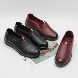 [할마마마][할마마마] 중년여성캐주얼가죽단화 편한 로퍼 할머니