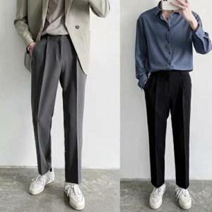 [깨비몰][깨비몰]남자/밴딩/와이드핏/슬랙스/편안한바지/3컬러 (