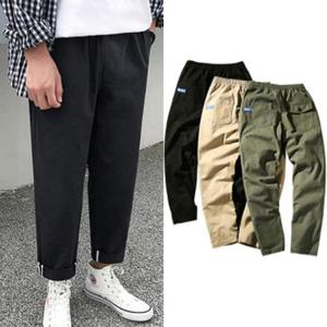 [깨비몰][깨비몰] 남자/밴딩면바지8부/9바지/롤업패션바지/3컬러