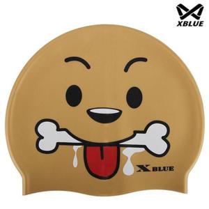 [리디아넬]XBLUE 아동용 실리콘 수모 수영모 Z24323 실리콘수모