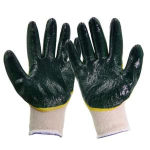 라텍스코팅장갑 두꺼비 이중청코팅 안전장갑 13G