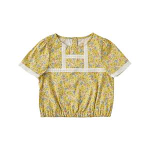 [리틀그라운드](YE)룰라비-가든플라워블라우스(76122-312-01)