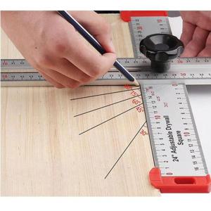 직각자 목공용 각도자 연귀자 알루미늄 ADS-60