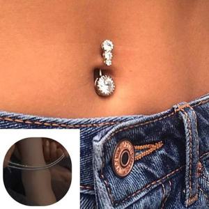 뱀피어싱 시크한 배꼽 피어싱 발지 s925실버 세트
