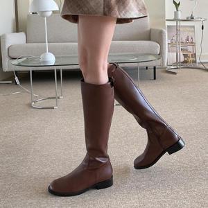 [디자이어로즈][디자이어로즈] 여성 가을 겨울 가죽부츠 롱부츠