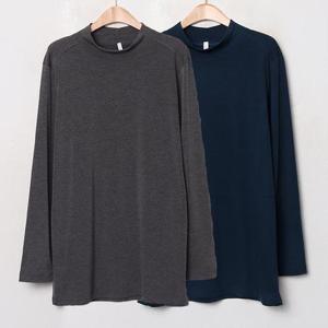 [강물처럼]위쉬몰 MN 차콜속기모반폴라긴팔(B768H312) 빅사이즈