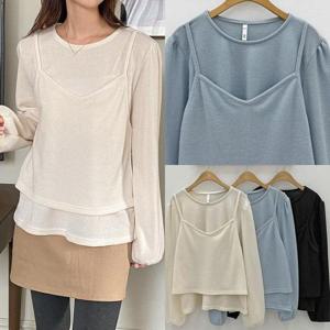 [강물처럼]위쉬몰 GO 큐티뷔스티에블라우스(Q362H312) 빅사이즈