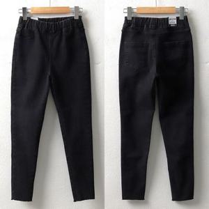 [강물처럼]위쉬몰 LO 워싱블랙스키니진704(6651H312) 빅사이즈 (