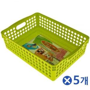 [생활] 색상랜덤 센서스 바스켓 6호 인테리어바스켓 수납정리