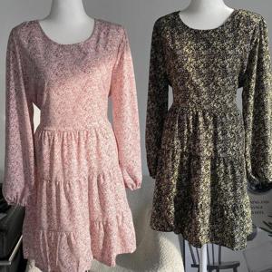 [강물처럼]빅사이즈사랑해요 Q340L312 큐티클래식셔링원피스 YP