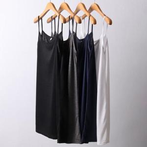 [강물처럼]빅사이즈사랑해요 I617L312 스판빅사이즈끈롱나시 WW