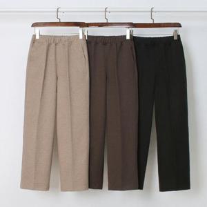 [강물처럼]빅사이즈사랑해요 Q103L312 헤링본피치밴드슬렉스 LO