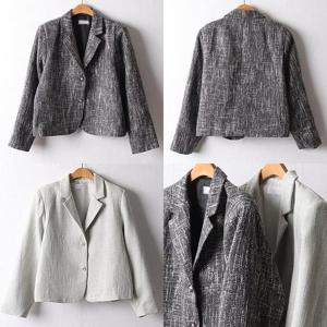 [강물처럼]위쉬몰 DL 트위드진주버튼숏자켓(F743H312) 빅사이즈