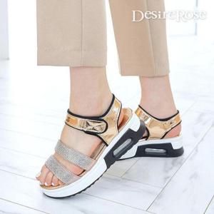 [디자이어로즈][디자이어로즈] 여름샌들 에어쿠션샌들 찍찍이샌