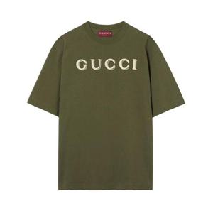 구찌 반팔 티셔츠 798115XJHN3 3254 GREEN
