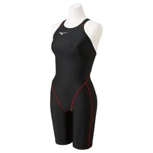 [리디아넬]미즈노 여성 선수용 5부 반전신 수영복 Z26391 경기용