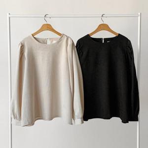 [강물처럼]빅사이즈사랑해요 Q274L312 노아퍼프볼륨블라우스 LT