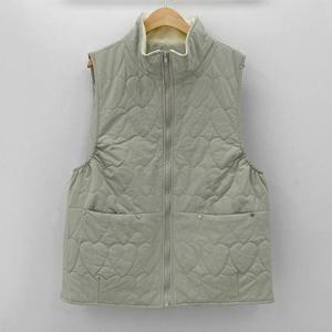 [강물처럼]아이우먼 하트스냅누빔패턴베스트 SMO798M312 빅사이