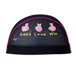 [리디아넬]미즈노 메쉬 수모 수영모 Z263867 수영장모자 패션수