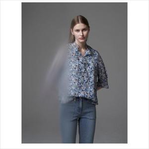 올리비아로렌 HC04 쉬폰 프린트 블라우스 VOCNL5M4141