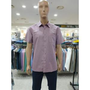 크로커다일 세이브존05 여름 솔리드 카치온 올오버반팔 남방 AAWS2451 77