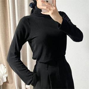 [강물처럼]아이우먼 기본소프트폴라티셔츠 SMN413M210 빅사이즈