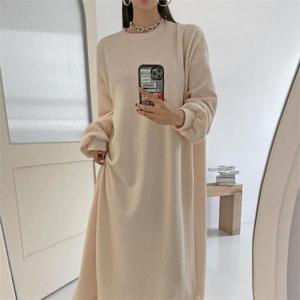 [강물처럼]아이우먼 컬러골지옆트임원피스 MAN407M210 빅사이즈