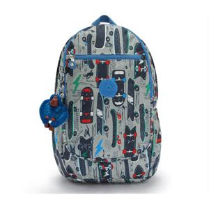 [키플링]키플링 백팩 블라이 스케이트프린트 KKDBA01 SKPR