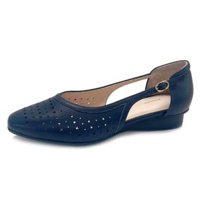 [에스콰이아(여성화)]에스콰이아 여성 펀칭 사이드오픈 단화-EQCMST604NY