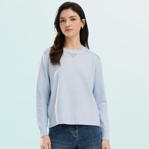 [요하넥스]라인스톤 라운드니트탑 Z6A3N101