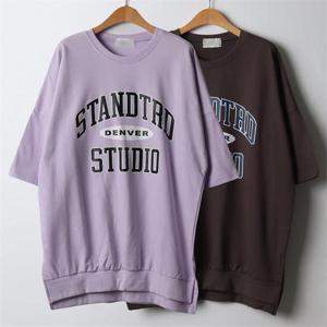 [강물처럼]위쉬몰 GY 스튜옆트임7부티셔츠(J305H210) 빅사이즈 (