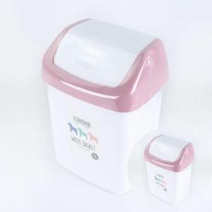 슈마켓 스칸디나 라운드 사각 휴지통 (중) 말 쓰레기통