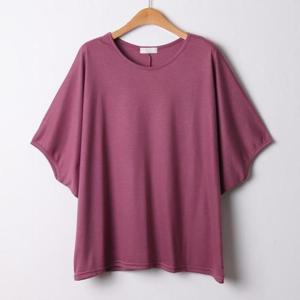 [강물처럼]아이우먼 스판가오리반팔티셔츠 ILG901M503 빅사이즈