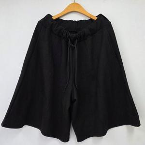 [강물처럼]아이우먼 리오이지면밴딩반바지 RAU086M503 빅사이즈