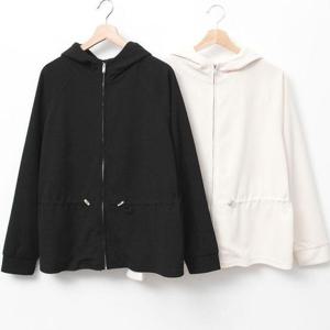 [강물처럼]빅사이즈후드집업 U081L503 르와르후드스트링집업 SM