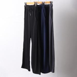 [강물처럼]빅사이즈스판바지 I491L503 냉장고밴딩와이드팬츠 IT