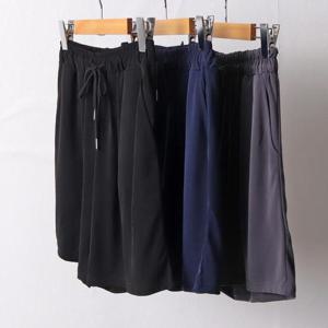 [강물처럼]빅사이즈스판바지 I489L503 아이스냉감밴딩반바지 IT