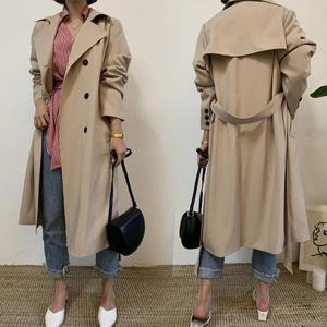 [강물처럼]위쉬몰 IR 데일리린롱바바리코트(P025H503) 빅사이즈