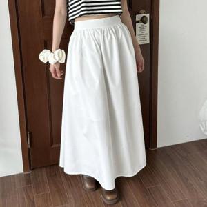 [강물처럼]아이우먼 페어리밴딩A롱스커트 LTU149M503 빅사이즈 (