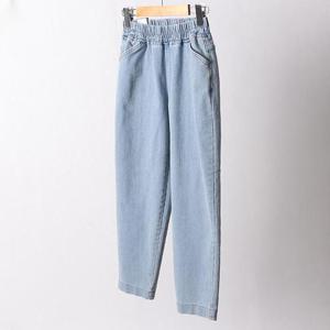 [강물처럼]빅사이즈청바지 D538L503 블루스판배기데님팬츠 LO (3