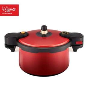 에코쿡 압력솥 칼라 5.0L 빨강 압력솥