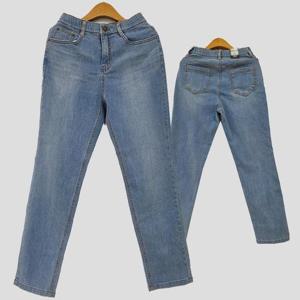 [강물처럼]빅사이즈청바지 U114L503 앤드속밴드슬림배기팬츠 LO