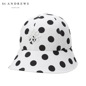 [세인트앤드류스] 여성 로고 자수 보닛햇 821F2CP258_WH