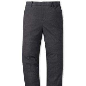 브렌우드 BRPNX26171GYD 사계절 솔리드 릴렉스핏 슬랙스