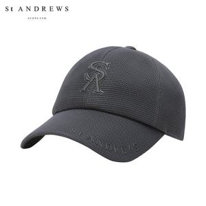 [세인트앤드류스] 남성 엠보 로고 메쉬 볼캡 811F2CP202_GY
