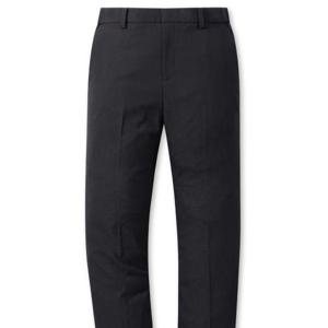 브렌우드 BRPNX26171BKX 사계절 솔리드 릴렉스핏 슬랙스